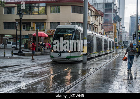 A cloudy day in Medellin Stock Photo