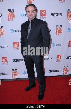 Los Angeles, California, USA. 15th Aug, 2017. 15 August 2017 - Los Angeles, California - Ric Roman Waugh. ''Shot Caller'' Los Angeles screening held at The Theater at the ACE Hotel in Los Angeles. Credit: Birdie Thompson/AdMedia/ZUMA Wire/Alamy Live News Stock Photo
