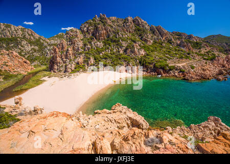 Li Cossi beach, Costa Paradiso, Sardinia, Italy, Europe Stock Photo ...