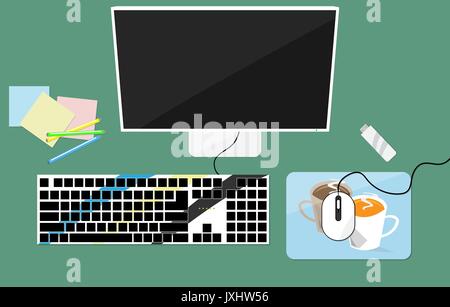 Workplace Stock Vector