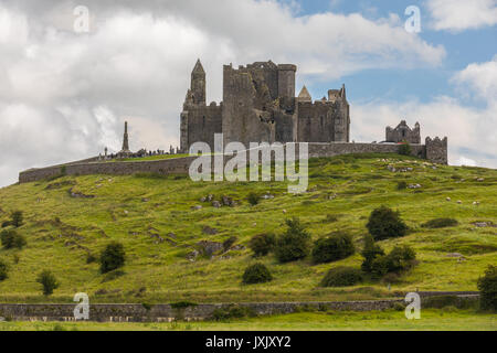The Rock of Cashel, also known as Cashel of the Kings and St. Patrick's Rock, is a historic site located at Cashel, County T Stock Photo