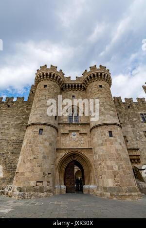 Palace of the Grand Master of the Knights, Rhodes Town, Greece Stock Photo  - Alamy