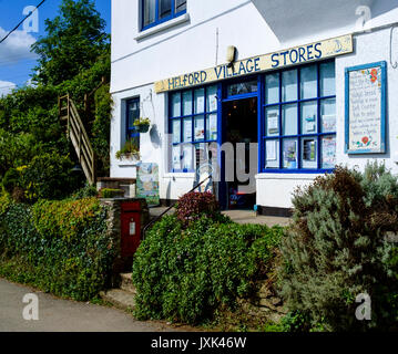 Around Helford Village on the Lizard Peninsula Cornwall England UK Stock Photo