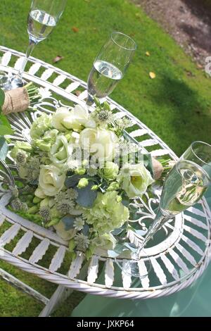 rose, roses, bouquet, wedding Stock Photo