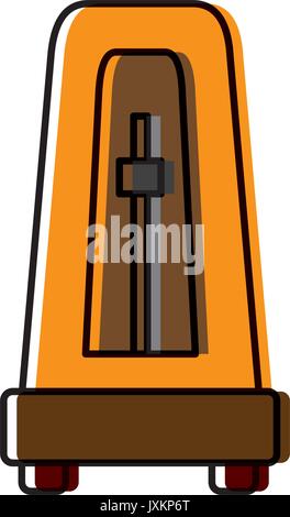 metronome icon image Stock Vector
