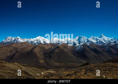 Gongga mountain of Kangding County,Sichuan Province,China Stock Photo