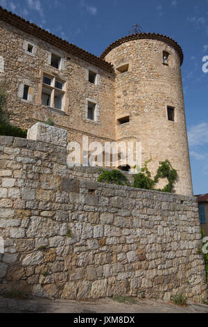 Callian, medieval village perched on the hilltops between Montauroux and Fayence, Provence-Alpes-Côte d'Azur region in southeast France, Europe Stock Photo