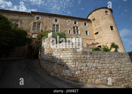 Callian, medieval village perched on the hilltops between Montauroux and Fayence, Provence-Alpes-Côte d'Azur region in southeast France, Europe Stock Photo