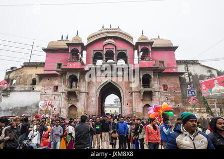 India, Varanasi,  Ramnagar fort Stock Photo