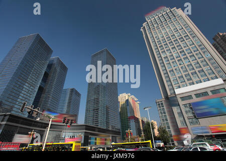 Urban architecture of Urumqi in Sinkiang,China Stock Photo