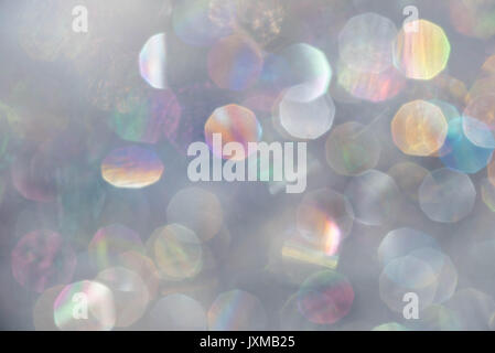 blurred defocused foam soap background with bokeh Stock Photo
