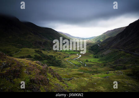 Photograph by © Jamie Callister. Ogwen Valley, Snowdonia, North Wales, 11th of August 2017. [None Exclusive] [Total  Pictures] Tel: 01824 705444 Mob:  Stock Photo