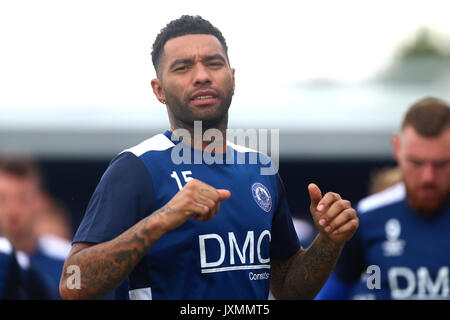 Jermaine Pennant of Billericay during Billericay Town vs Leyton Orient, Friendly Match Football at the AGP Arena on 29th July 2017 Stock Photo