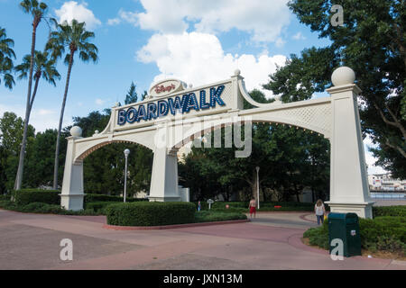Disneys Boardwalk Resort in Walt Disney World, Orlando, Florida. Stock Photo