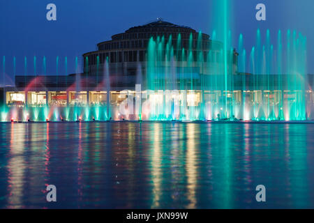 Wroclawska Fontanna in Wroclaw, Poland. Stock Photo