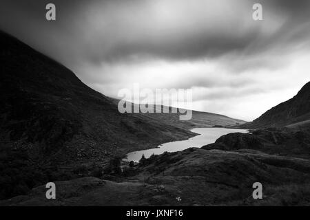 Photograph by © Jamie Callister. Llyn Ogwen, Snowdonia, North Wales, 11th of August 2017. Stock Photo