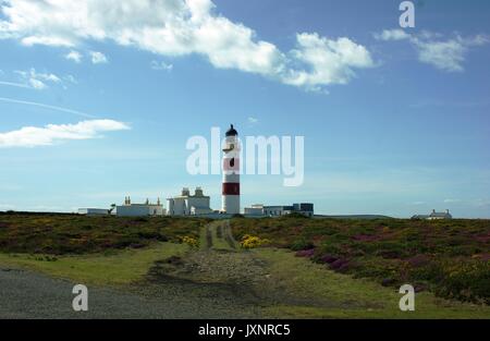 Point of Ayre Lighthouse, Isle of Man Stock Photo