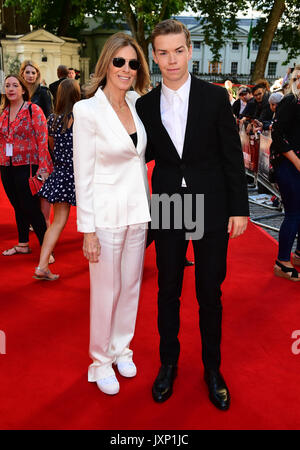 Director Kathryn Bigelow and Will Poulter attending the European premiere of Detroit held at the Curzon Mayfair, London. PRESS ASSOCIATION Photo. Picture date: Wednesday August 16, 2017. See PA story SHOWBIZ Detroit. Photo credit should read: Ian West/PA Wire Stock Photo