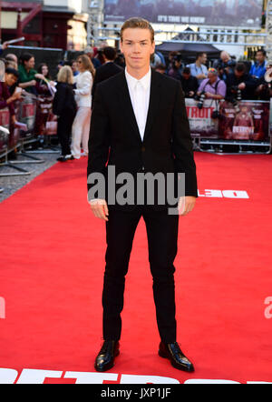 Will Poulter attending the European premiere of Detroit held at the Curzon Mayfair, London. Stock Photo