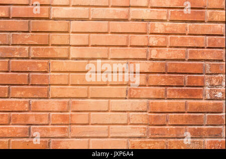 Red Brick wall for background or texture Stock Photo