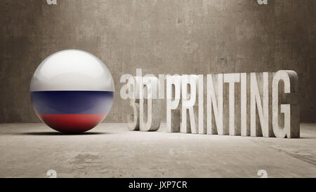 High Resolution 3d Printing Concept Stock Photo