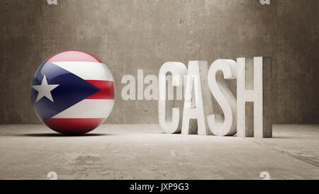 Puerto Rico High Resolution Cash  Concept Stock Photo