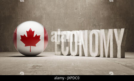 Canada High Resolution Economy  Concept Stock Photo