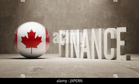 Canada High Resolution Finance  Concept Stock Photo