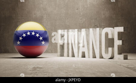 Venezuela High Resolution Finance  Concept Stock Photo