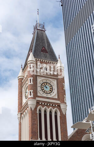 Town Hall clock tower, Perth, Western Australia Stock Photo - Alamy