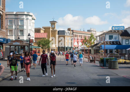 New York area of Universal Studios Orlando Florida Stock Photo - Alamy