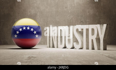 Venezuela High Resolution Industry Concept Stock Photo