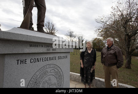 Marietta, GA, USA. 15th Nov, 2015. Betty Hunter, president of the ...