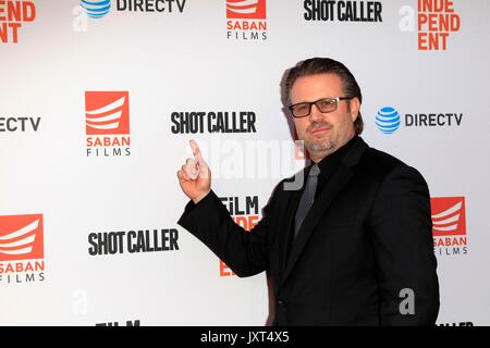 Los Angeles, CA, USA. 15th Aug, 2017. Ric Roman Waugh at arrivals for SHOT CALLER Screening, Ace Hotel, Los Angeles, CA August 15, 2017. Credit: Priscilla Grant/Everett Collection/Alamy Live News Stock Photo
