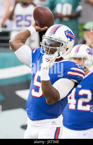 August 17, 2017: Buffalo Bills cornerback Marcus Sayles (45) in action  during the NFL game between the Buffalo Bills and the Philadelphia Eagles  at Lincoln Financial Field in Philadelphia, Pennsylvania. Christopher  Szagola/CSM