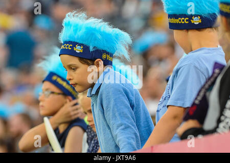 Leeds, UK. 17th Aug, 2017. Crowd during the Yorkshire Vikings v Northamptonshire Steelbacks at the Headingley on 20170817 August 2017. Credit: SB Sports Photography/Alamy Live News Stock Photo