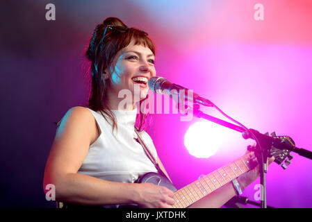 BARCELONA - JUN 3: Angel Olsen (singer) performs in concert at