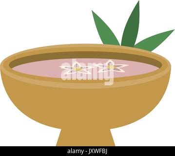 spa center related icon image Stock Vector