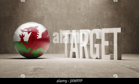 Wales High Resolution Target Concept Stock Photo - Alamy
