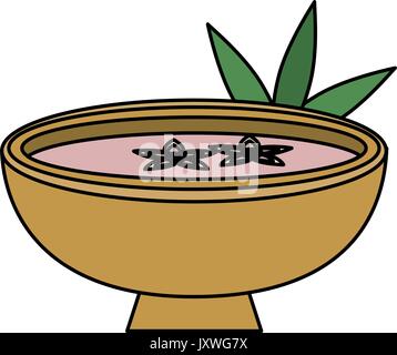 spa center related icon image Stock Vector