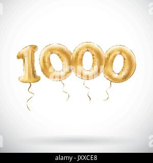 one thousand, golden number 1000,anniversary,birthday, price