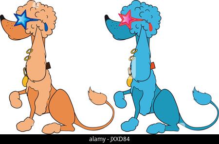 Poodle Stock Vector