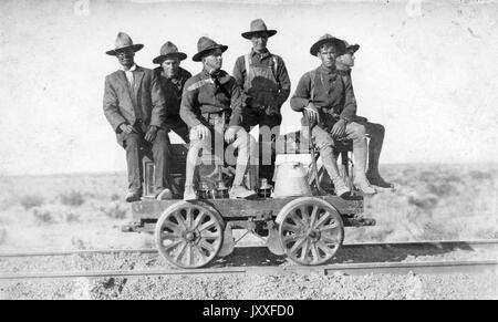 black man driving railroad story