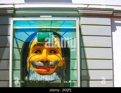 Figueres, Spain - May 07, 2007: Theatre Museum Dali , surrealist artist Salvador Dali Museum, located in the town of Figueres, in Catalonia Stock Photo