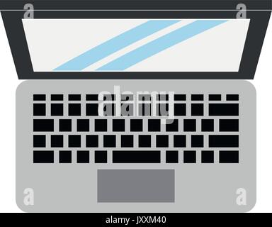 laptop computer icon image  Stock Vector