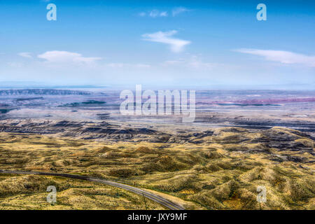 Medicine Wheel Passage on Wyoming US 14a Stock Photo