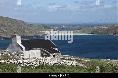 Irish country cottage, West Cork Stock Photo