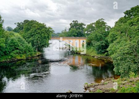 Stanley Bridge at Kirkby Lonsdale Cumbria UK Stock Photo