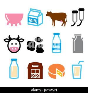 Carrot, carrot meals - cake, juice vector icons set    Food, vegetable icons - carrot design isolated on white Stock Vector