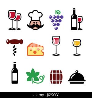 Carrot, carrot meals - cake, juice vector icons set    Food, vegetable icons - carrot design isolated on white Stock Vector